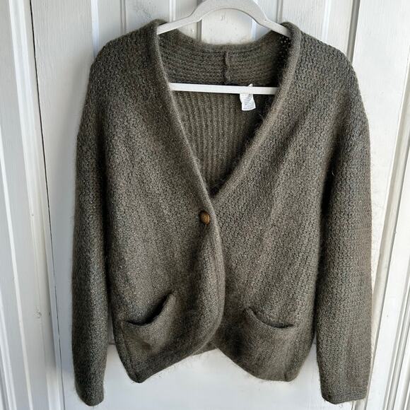 Vintage Country Store Marshall Fields Cardigan Sweater Mohair Blend - Picture 2 of 8